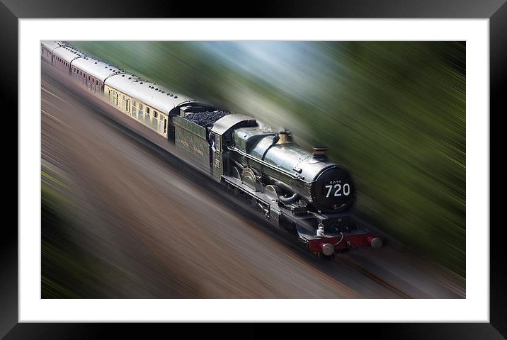  The Nunney Castle team train Framed Mounted Print by Leighton Collins