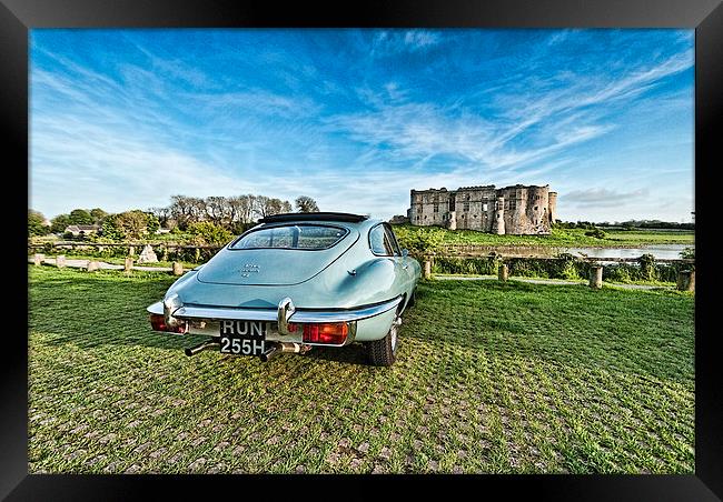 A Vroom With A View 2 Framed Print by Steve Purnell