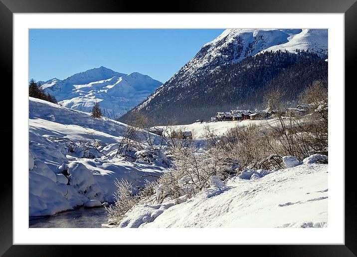  The Valley Framed Mounted Print by Steven Plowman