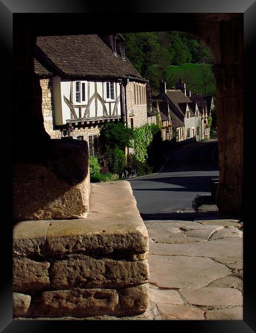  The Street, Castle Combe, Wiltshire Framed Print by Andrew Wright