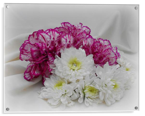  bouquet Acrylic by sue davies