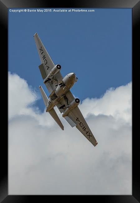 Canberra XH134 Framed Print by Barrie May