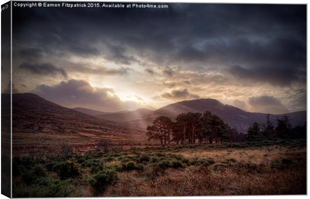 Mourne Country Canvas Print by Eamon Fitzpatrick