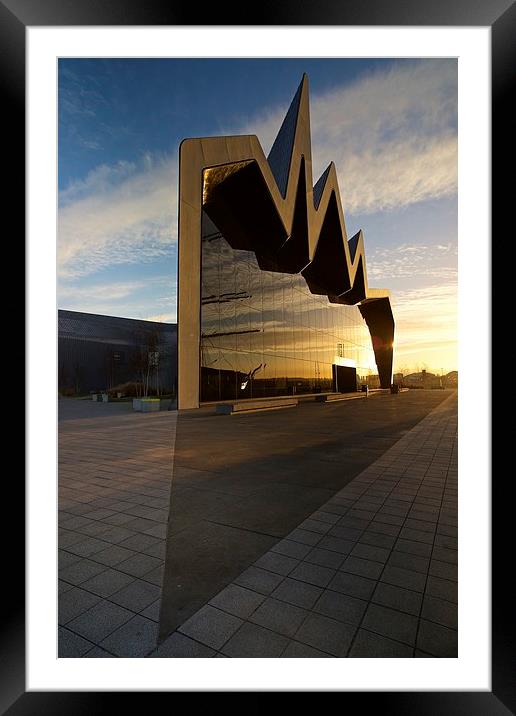 Glasgow Riverside Museum Framed Mounted Print by Stephen Taylor