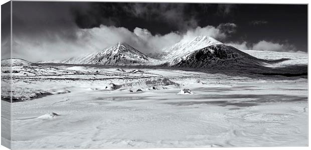  The Black Mount Canvas Print by Stephen Taylor