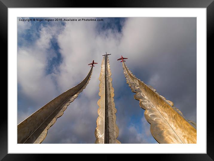 Reach for the sky Framed Mounted Print by Nigel Higson