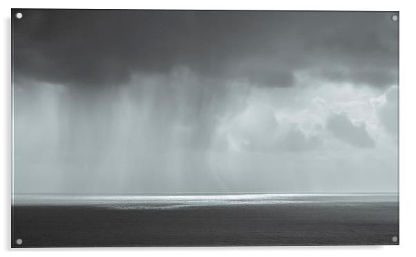  Rain Acrylic by David Martin
