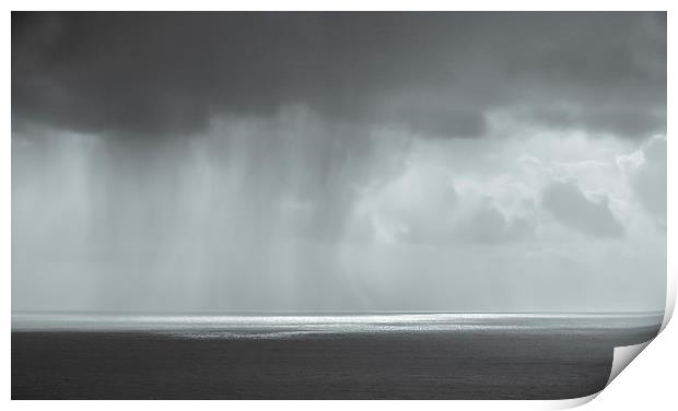  Rain Print by David Martin