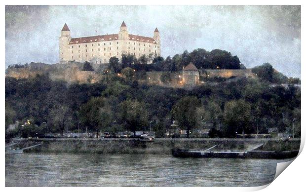  bratislava castle  Print by dale rys (LP)