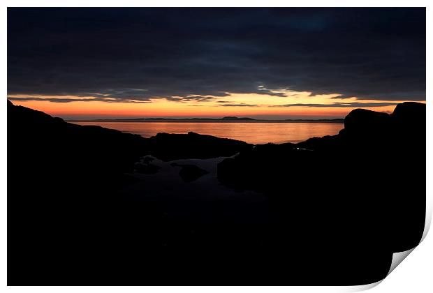  Kintyre Sunset Print by James Buckle