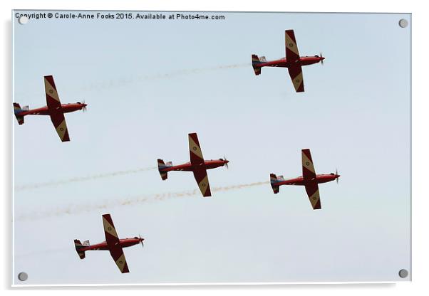   The Roulettes Acrylic by Carole-Anne Fooks