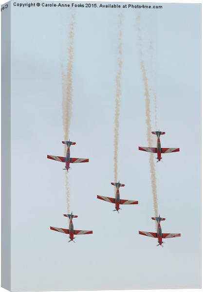    The Roulettes Canvas Print by Carole-Anne Fooks