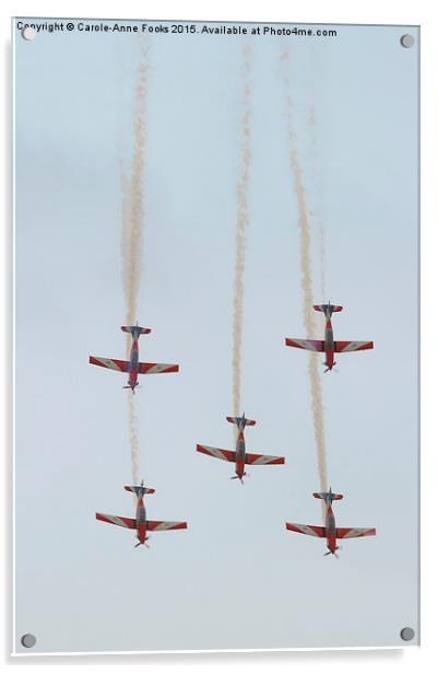    The Roulettes Acrylic by Carole-Anne Fooks