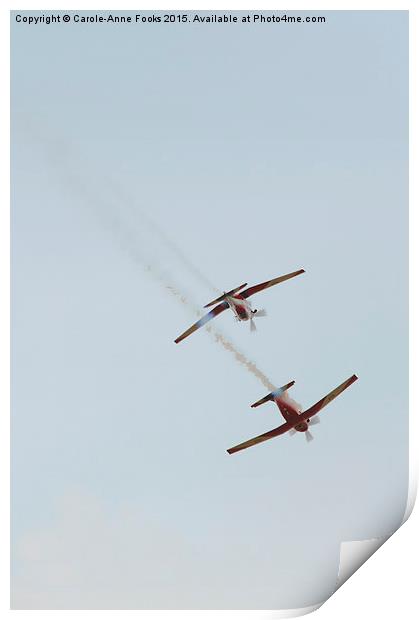   The Roulettes Print by Carole-Anne Fooks