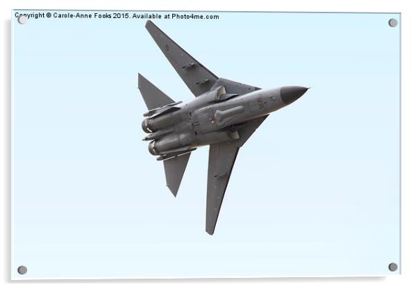  F111 in the Air Acrylic by Carole-Anne Fooks