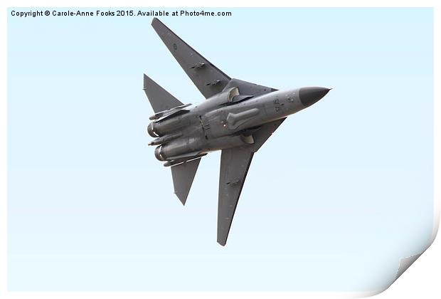  F111 in the Air Print by Carole-Anne Fooks