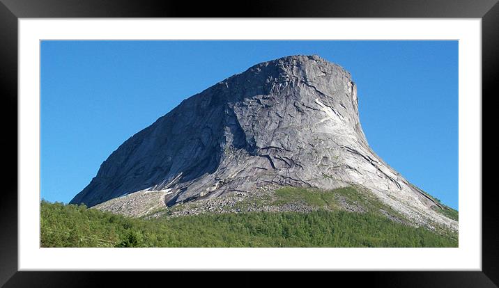 Norwegian Mountain Framed Mounted Print by Ingemar Grahn