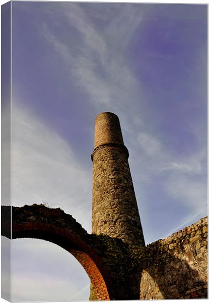 Smoking Chimney Canvas Print by C.C Photography