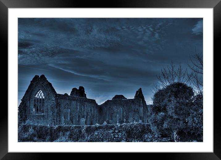 Ruins of Ireland - Dominican Priory Athenry Framed Mounted Print by Andreas Hartmann