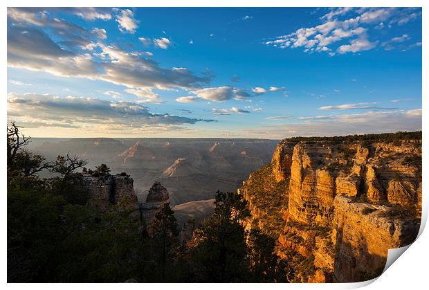 Grand Canyon Sunset Print by Greg Marshall
