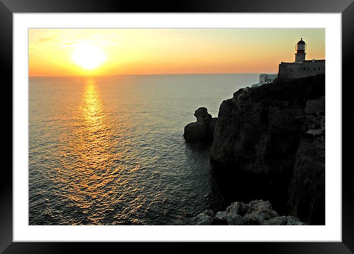 Sagres Framed Mounted Print by Mary Lane