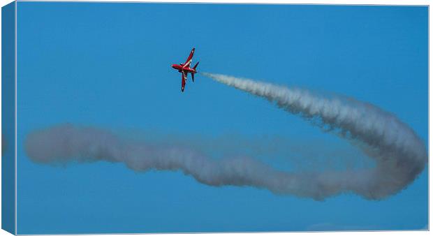  Red Arrow Canvas Print by Graham Pickavance