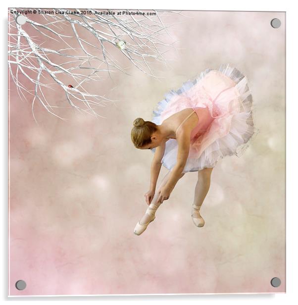  Dancer Acrylic by Sharon Lisa Clarke