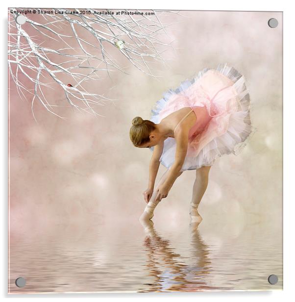  Dancer in water Acrylic by Sharon Lisa Clarke