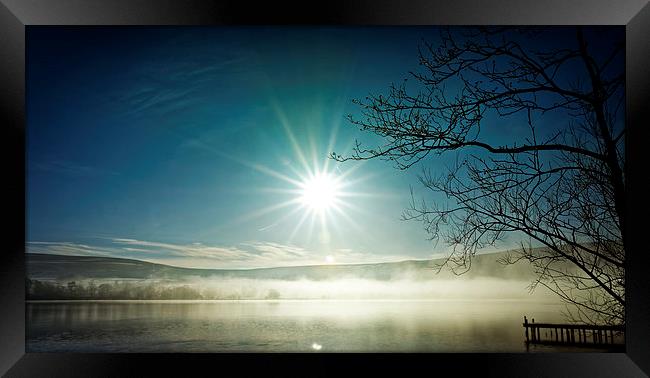  Sunshine on Ullswater Framed Print by Fraser Hetherington