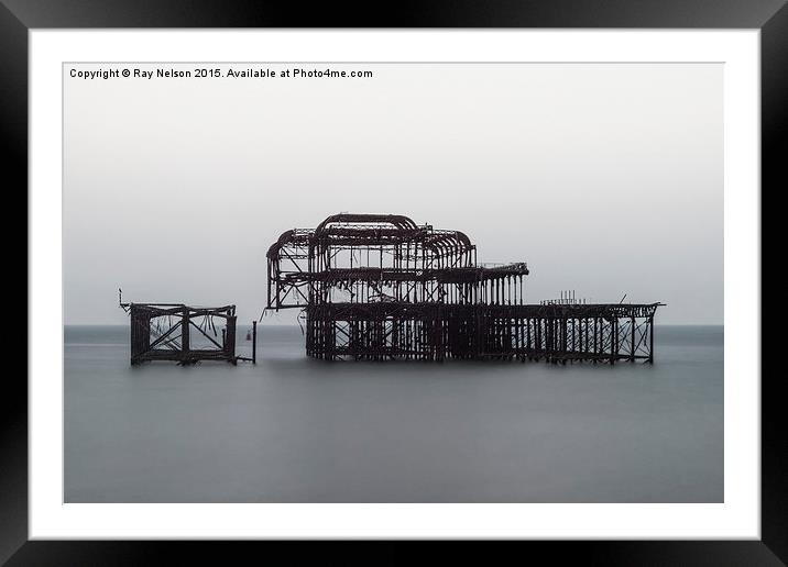  Brighton West Pier No.3 Framed Mounted Print by Ray Nelson