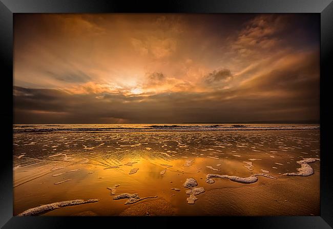  Heavenly Dawn Framed Print by Ray Abrahams