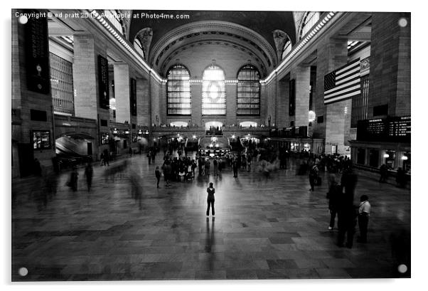  Grand Central Station Acrylic by ed pratt