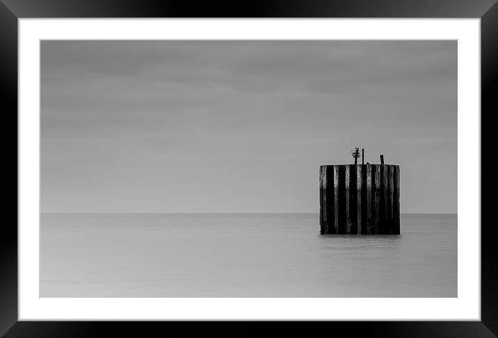 The Sea is Calm  Framed Mounted Print by Artem Liss