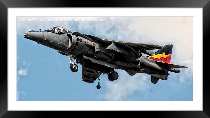  We Have Lift Off Framed Mounted Print by Peter Farrington