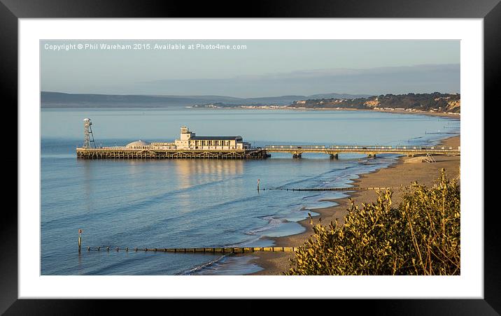 Bournemouth Pier Framed Mounted Print by Phil Wareham
