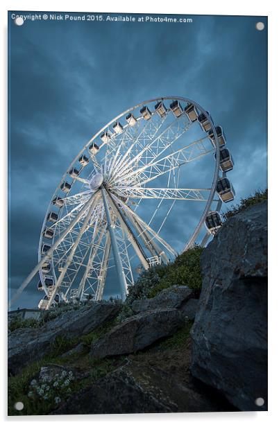 Big Wheel Acrylic by Nick Pound