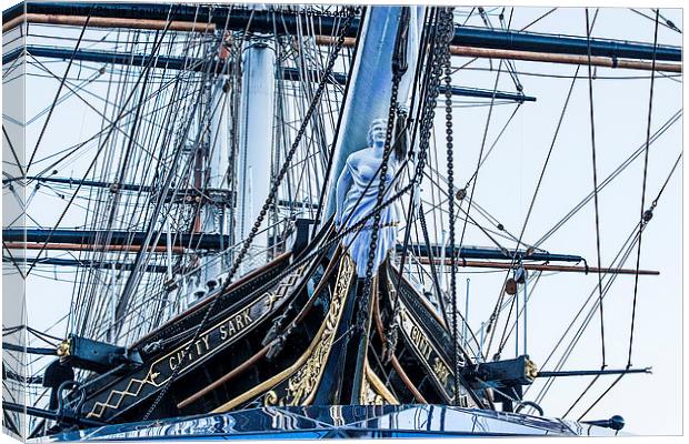  The Cutty Sark at Greenwich Canvas Print by Philip Pound
