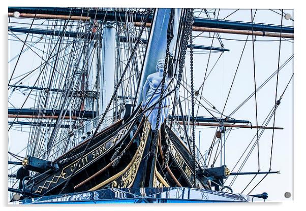  The Cutty Sark at Greenwich Acrylic by Philip Pound