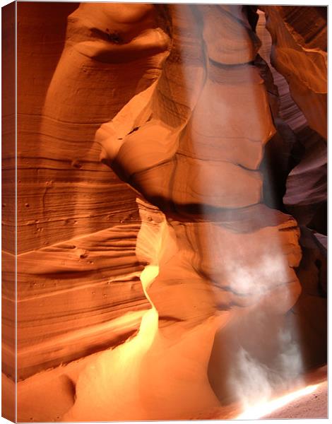 Antelope Canyon Canvas Print by Mary Lane