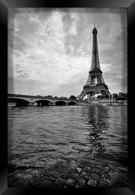  The Eiffel Tower Framed Print by Broadland Photography