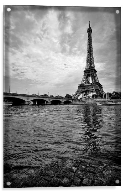  The Eiffel Tower Acrylic by Broadland Photography
