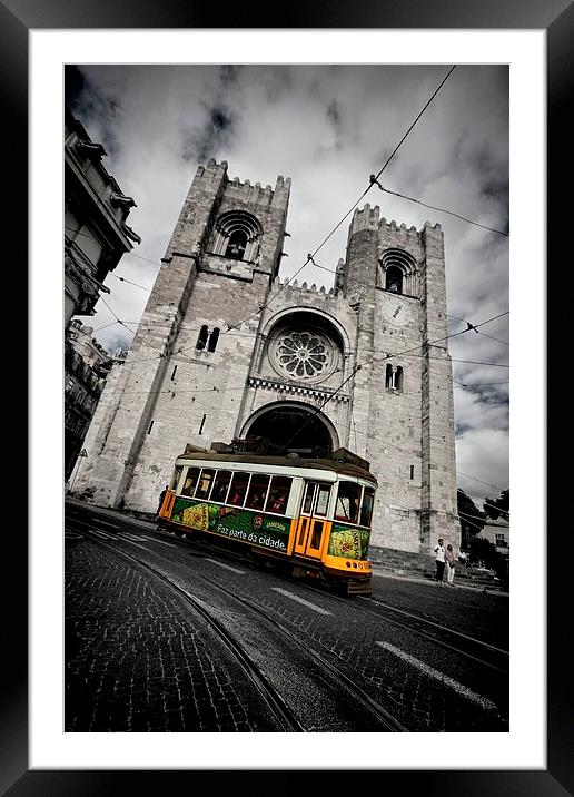  Lisbon Cathedral Framed Mounted Print by Broadland Photography