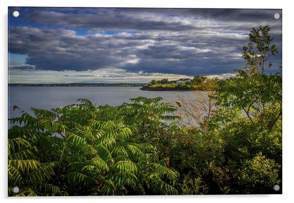 Le Vieux Presbytere, Bouctouche, New Brunswick, Ca Acrylic by Mark Llewellyn