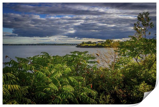 Le Vieux Presbytere, Bouctouche, New Brunswick, Ca Print by Mark Llewellyn