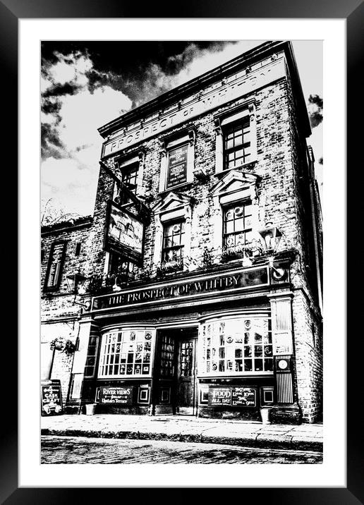 The Prospect Of Whitby Pub London Framed Mounted Print by David Pyatt