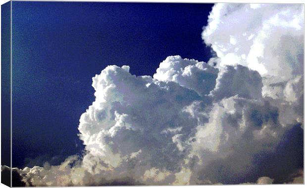  Huge Clouds Canvas Print by james balzano, jr.