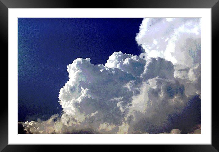 Huge Clouds Framed Mounted Print by james balzano, jr.