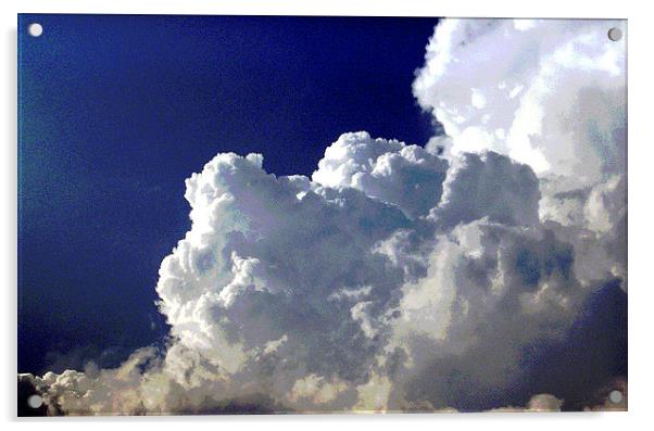  Huge Clouds Acrylic by james balzano, jr.
