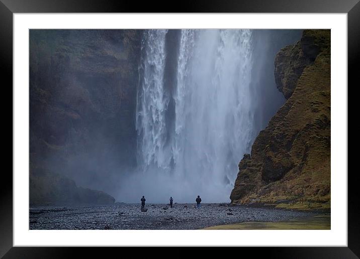  Icelandic Awe! Framed Mounted Print by Broadland Photography