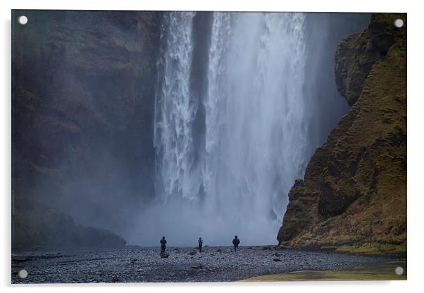  Icelandic Awe! Acrylic by Broadland Photography